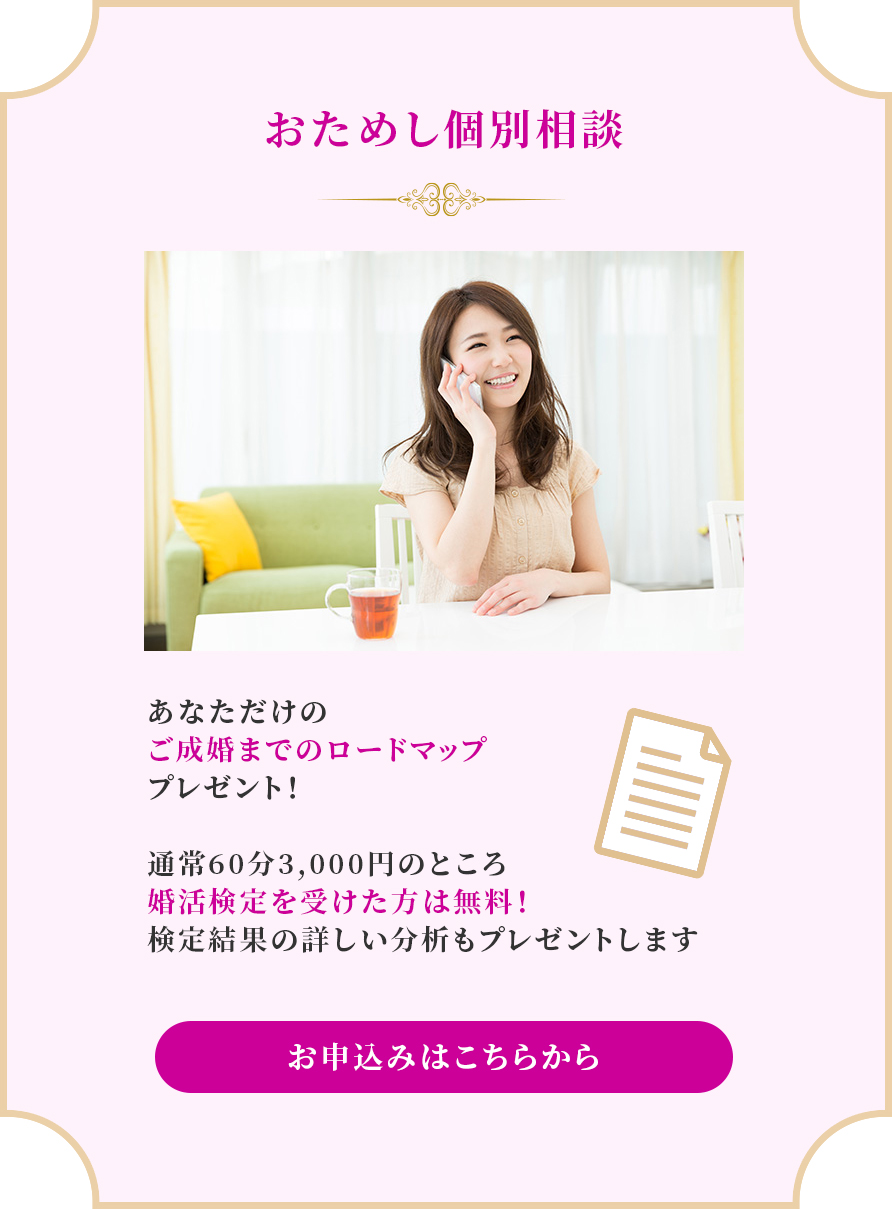 あなたは結婚できるかな？婚活オンライン検定